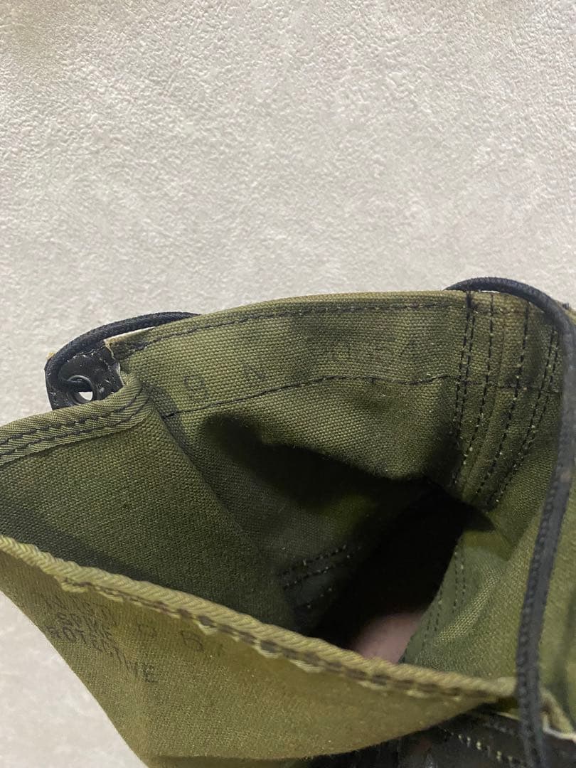 実物　米軍　ベトナム戦争　ジャングルブーツ　デッドストック　9N 27cm