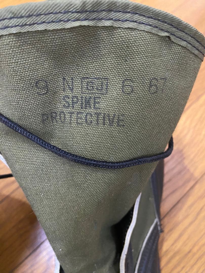 実物　米軍　ベトナム戦争　ジャングルブーツ　デッドストック　9N 27cm