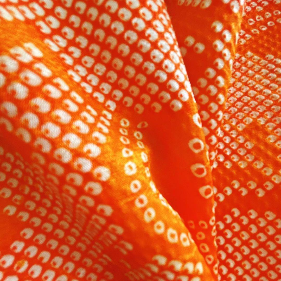 七五三セット　7歳女の子　化繊　総しぼり柄　豪華刺繍　52337