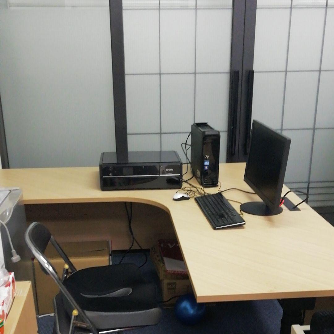 値下げします！ITOKI オフィス 電動昇降 L字テーブル