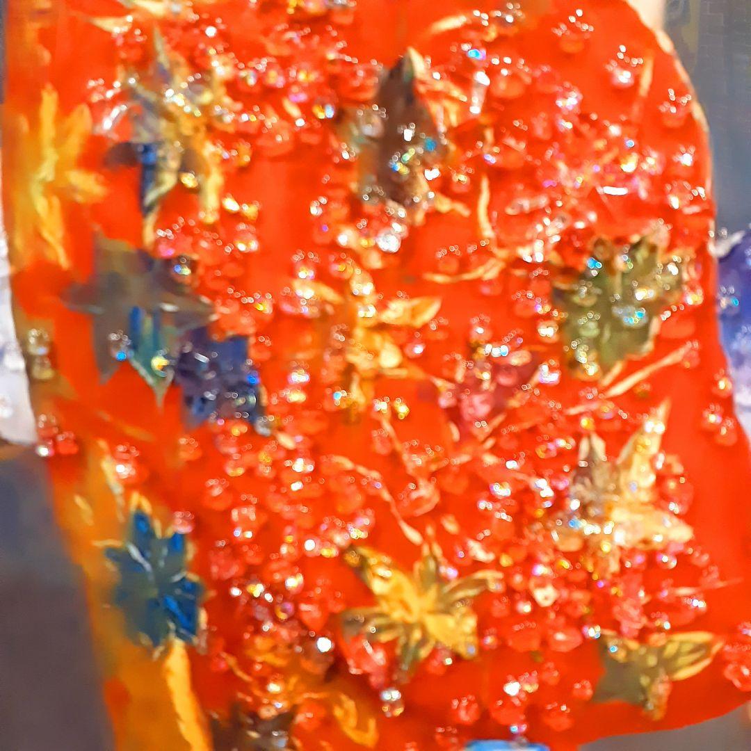 輸入雑貨 クロード・モネ作 『ラ・ジャポネーズ』 天然水晶石