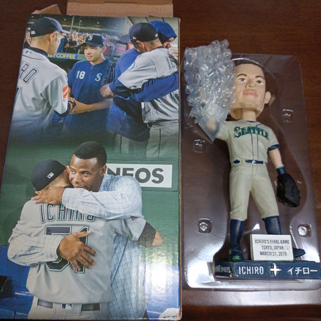 2024 イチローさん、最後のボブルヘッド人形!大谷翔平選手との