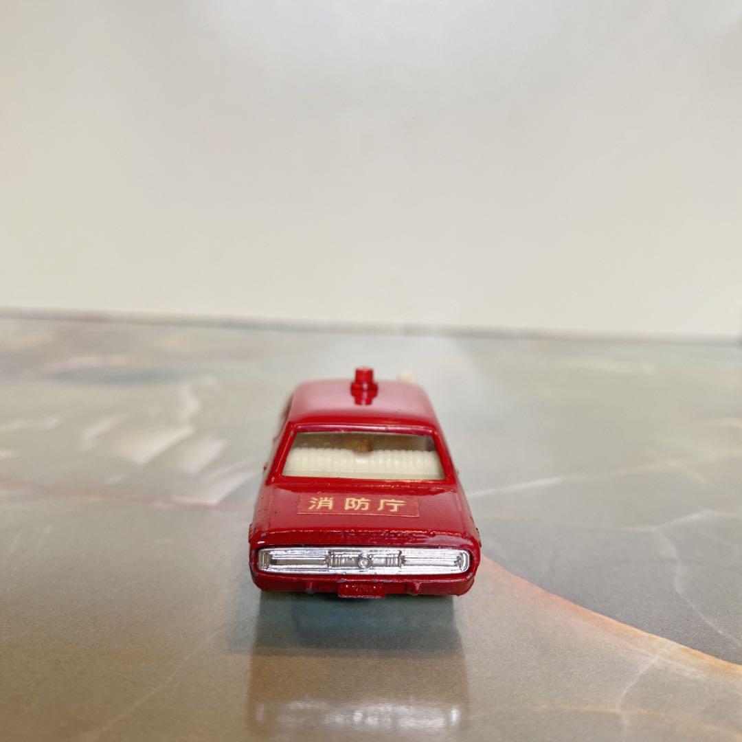 トミカNO.27 トヨタクラウンファイアチーフカー 1Eホイール 黒箱 日本