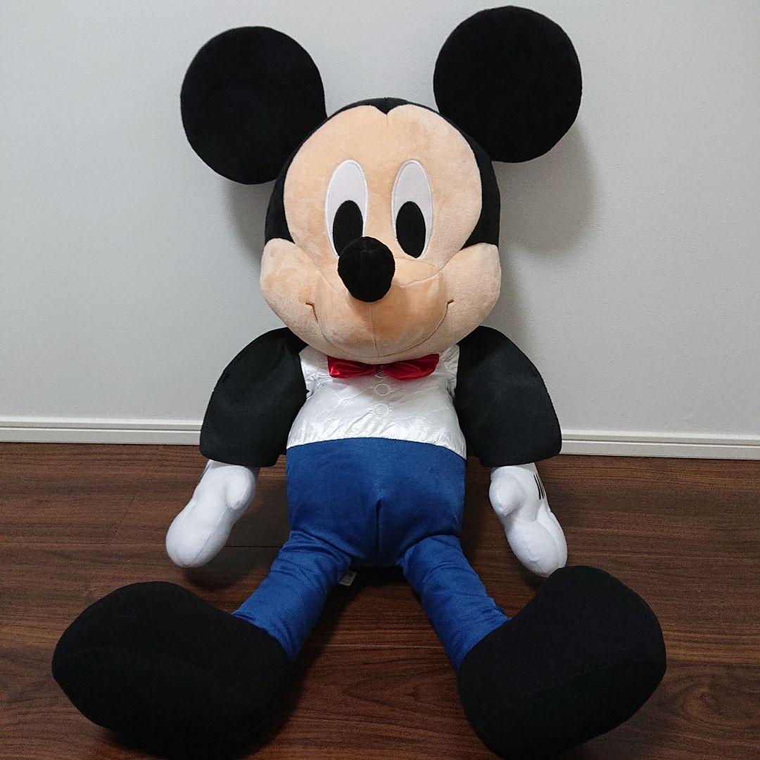 ミッキーマウス おめかし・ふわふわくたっと 超超BIGぬいぐるみ 2体