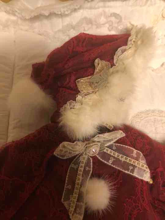 さえら ビスクドール　ベビードールドレスセットのみ