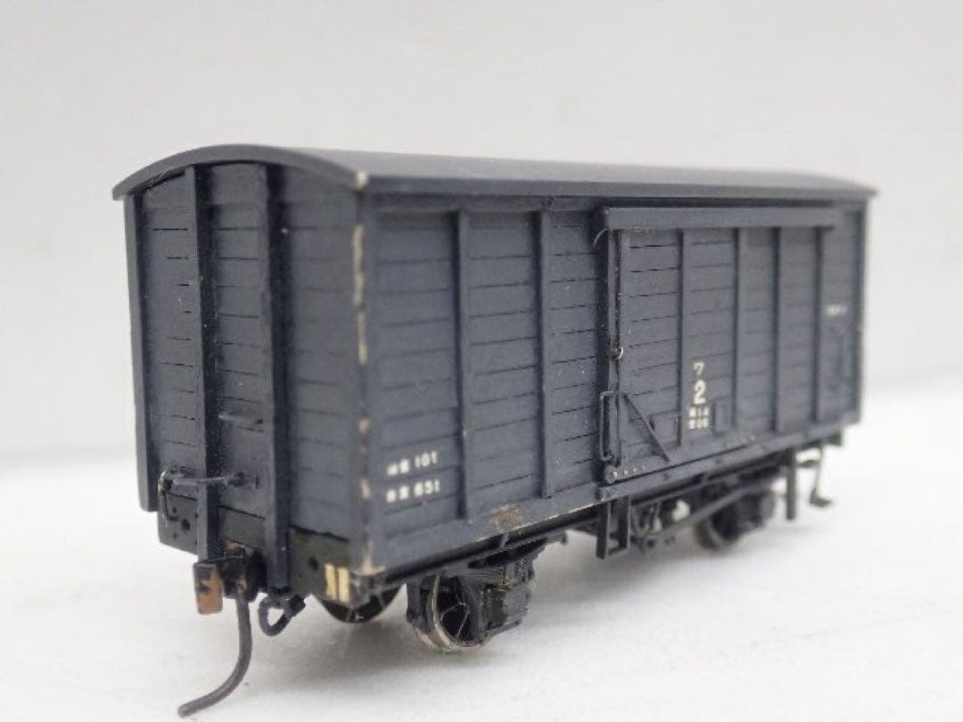 HOj 12mm モデルワーゲン/木造有蓋貨車ワ　キット組み完成品