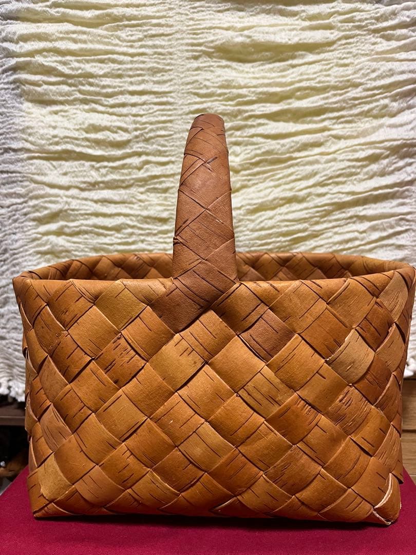 Galina ガリーナ 白樺かご　特大サイズ　オーバル　フィンランド　バスケット