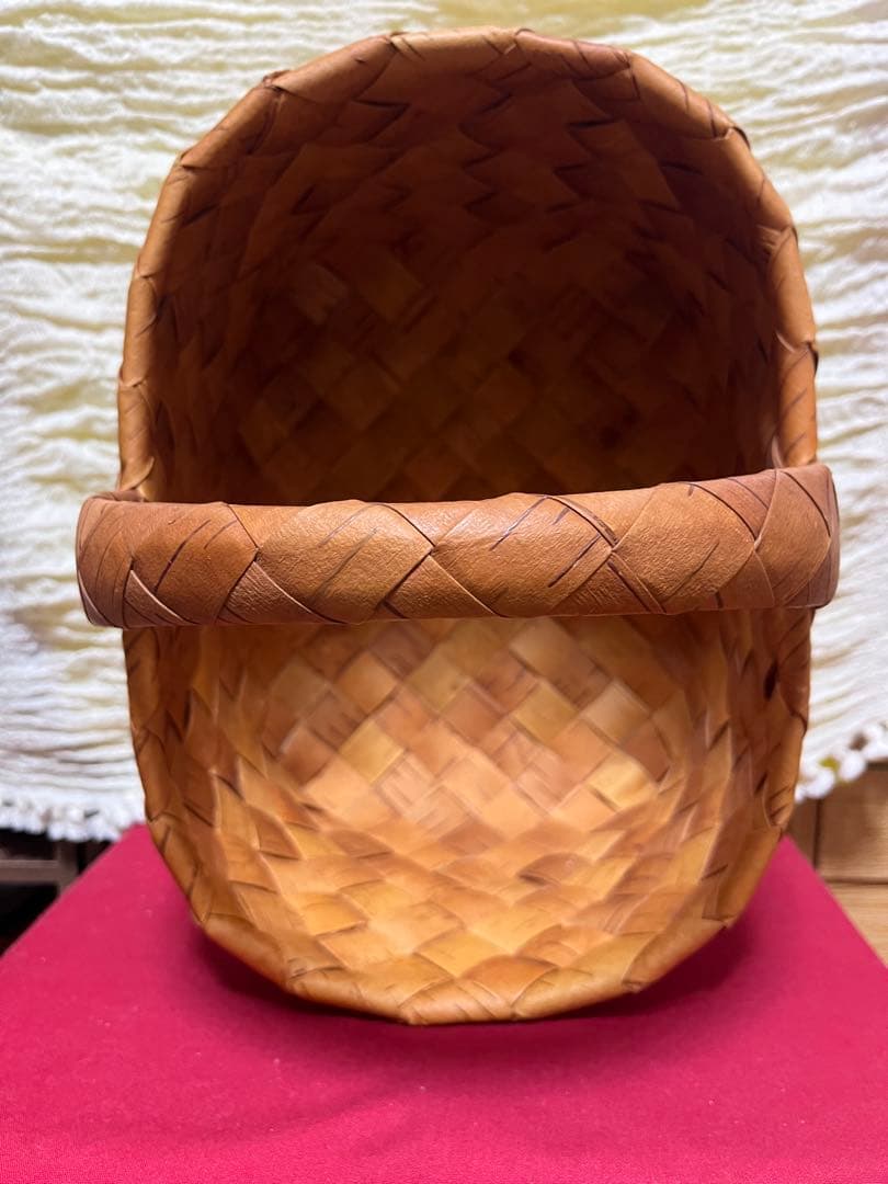 Galina ガリーナ 白樺かご　特大サイズ　オーバル　フィンランド　バスケット