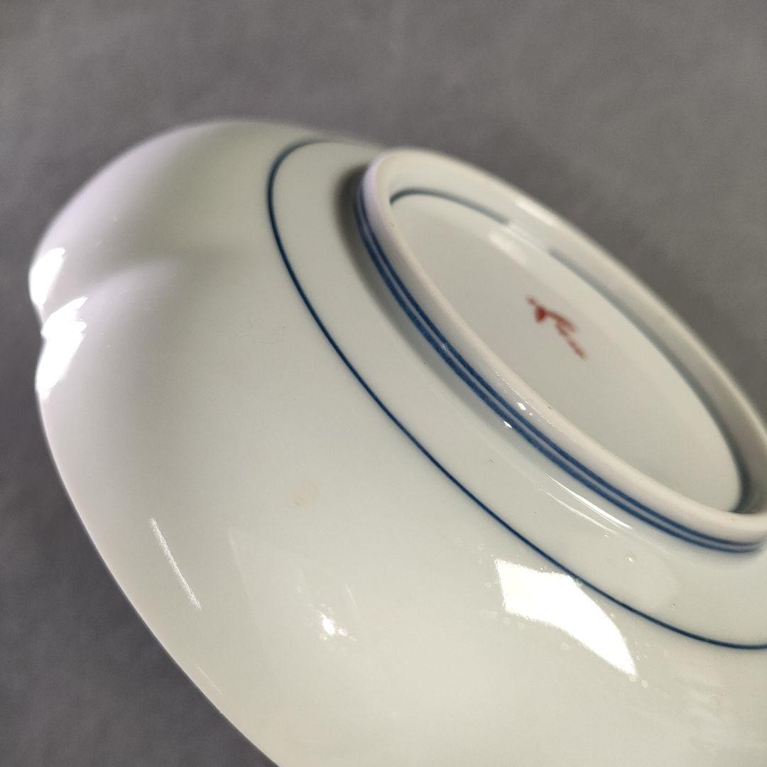 A1211-5/有田焼/其泉窯/草花果実紋銘々皿5客/向付/菓子皿/懐石道具/