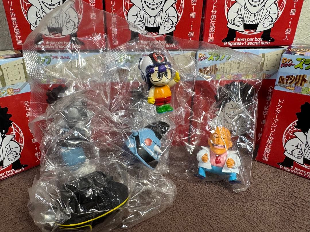 新品 アラレちゃん Dr.マシリト世界征服計画 コンプリート セット 送料込み