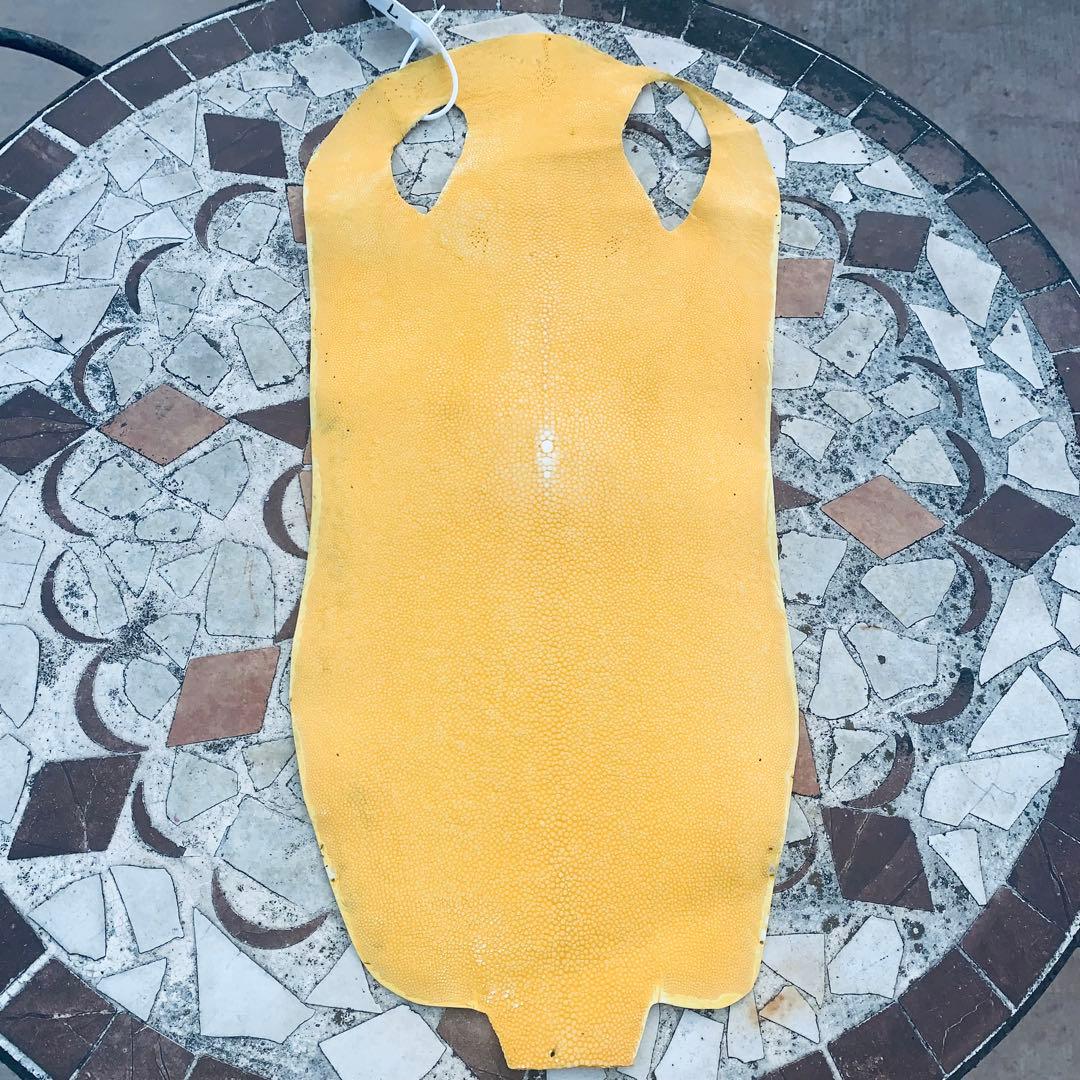 7) エイ革 鮫革 鮫皮 stingray ガルーシャ スティングレイ