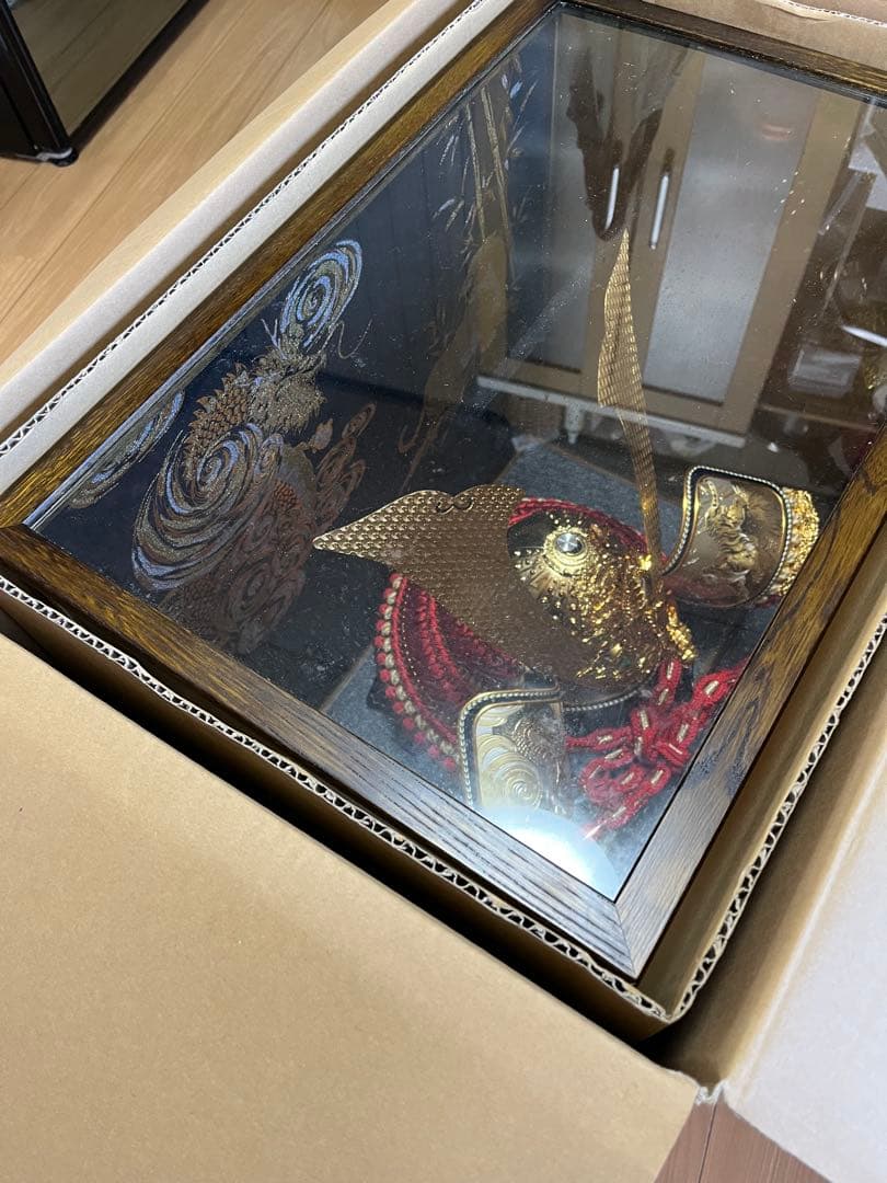 五月人形 金色の兜 初節句