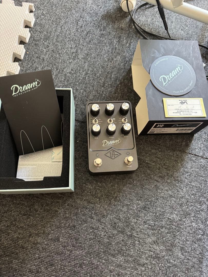 ギター DREAM'65reverb -AMP UAFX