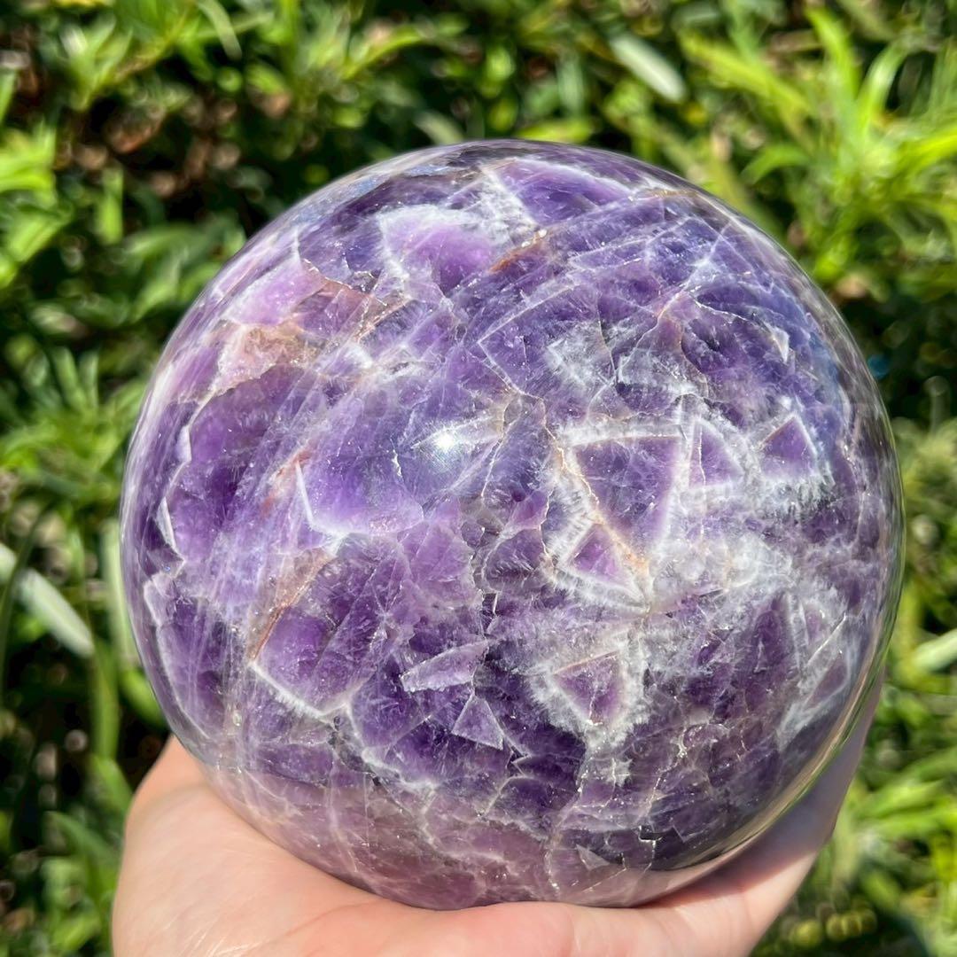 ☆超極上大玉☆神秘的な色合いと模様☆超高波動 アゾゼオ アマゼツ 丸玉 原石