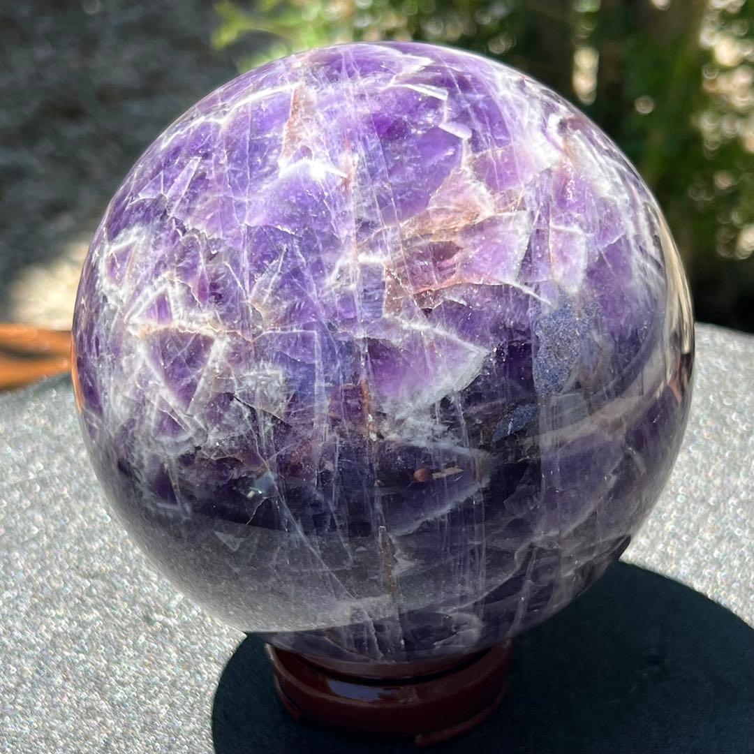 ☆超極上大玉☆神秘的な色合いと模様☆超高波動 アゾゼオ アマゼツ 丸玉 原石