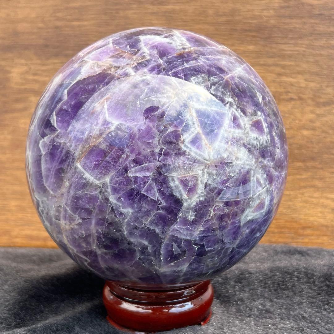 ☆超極上大玉☆神秘的な色合いと模様☆超高波動 アゾゼオ アマゼツ 丸玉 原石