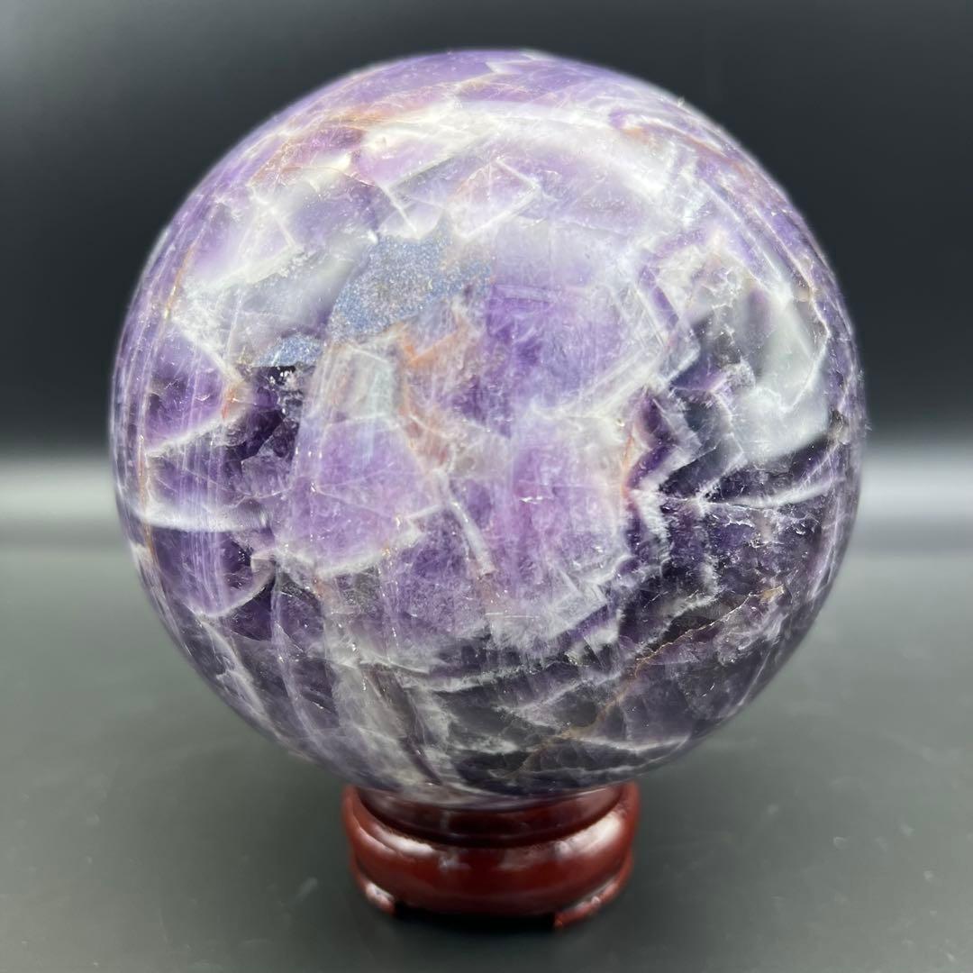 ☆超極上大玉☆神秘的な色合いと模様☆超高波動 アゾゼオ アマゼツ 丸玉 原石