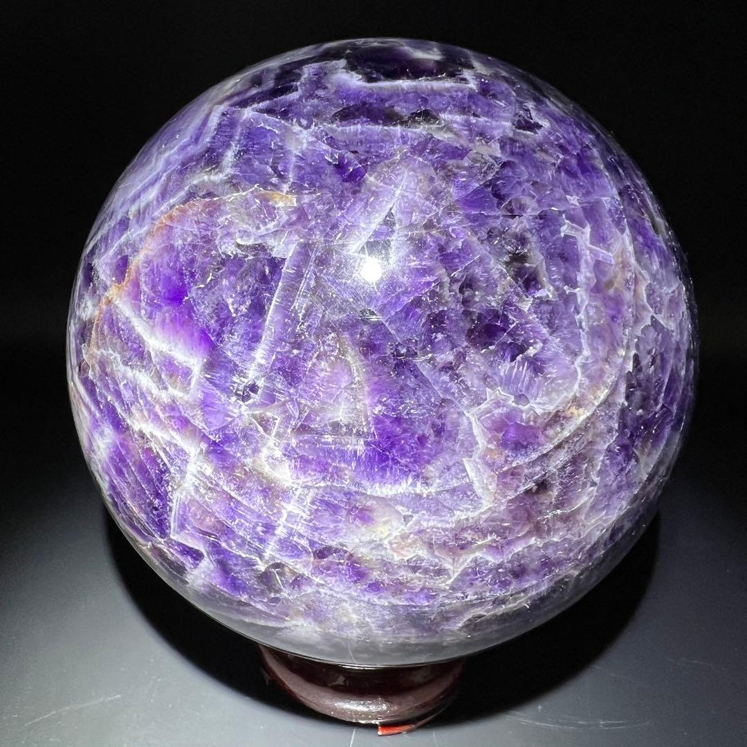 ☆超極上大玉☆神秘的な色合いと模様☆超高波動 アゾゼオ アマゼツ 丸玉 原石