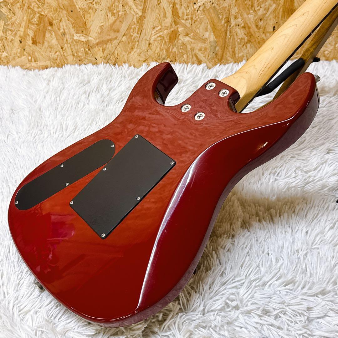 B.C.Rich ASM フレイムメイプルトップ ロック式 フロイドローズタイプ