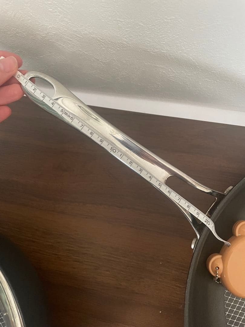 ANOLON ノンスティック フライパン 10インチ（約25cm）両手鍋タイプ