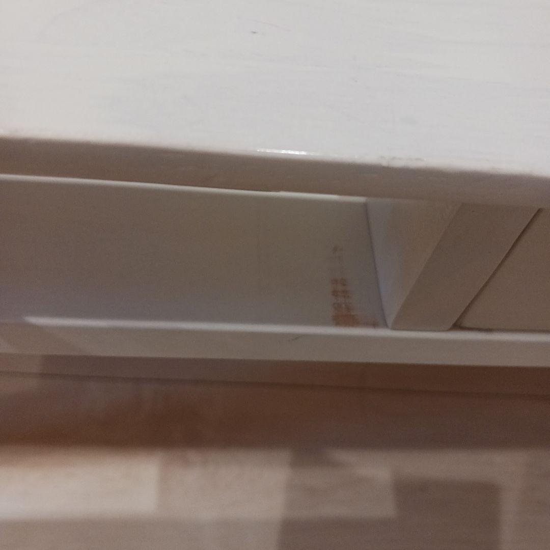 ホワイトガラス天板センター　ローテーブル　アクセサリー