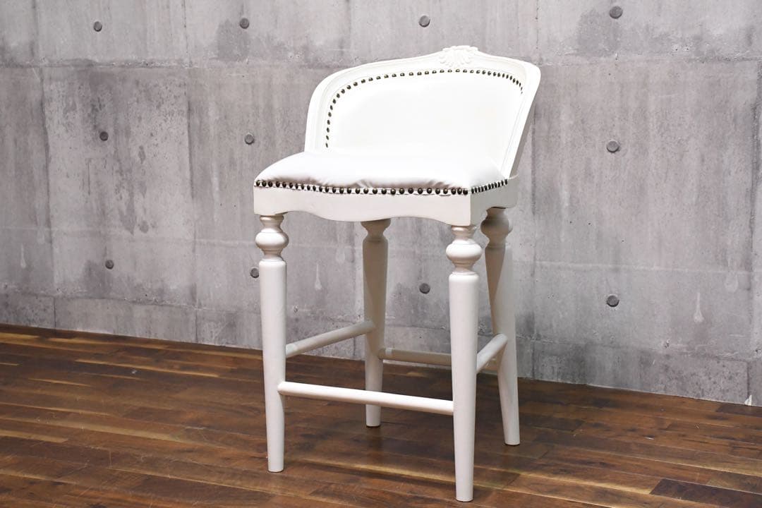 CHC70 VINCENT ヴィンセント ハイチェア ハイスツール ホワイト