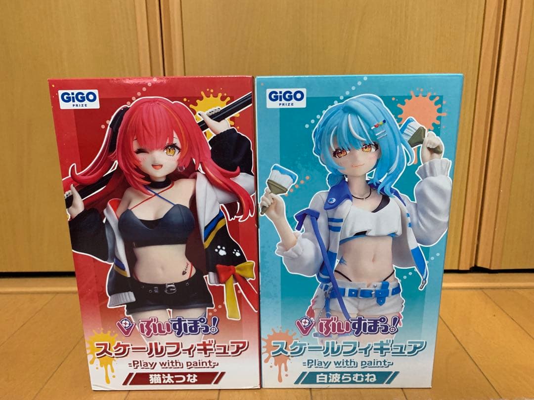ぶいすぽ 【GiGO限定】 スケールフィギュア 白波らむね 猫汰つな