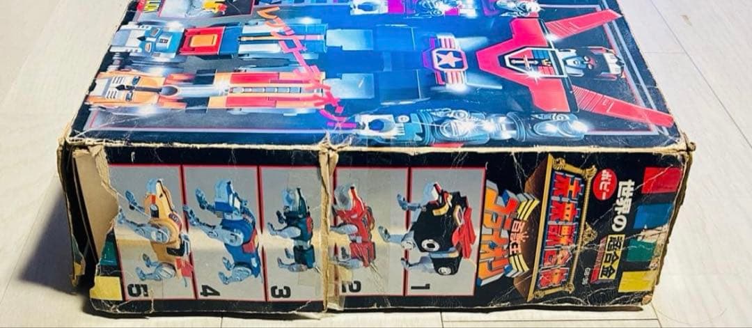 当時物・レア】ポピー製＊世界の超合金 未来獣合体 ゴライオン （GB-36