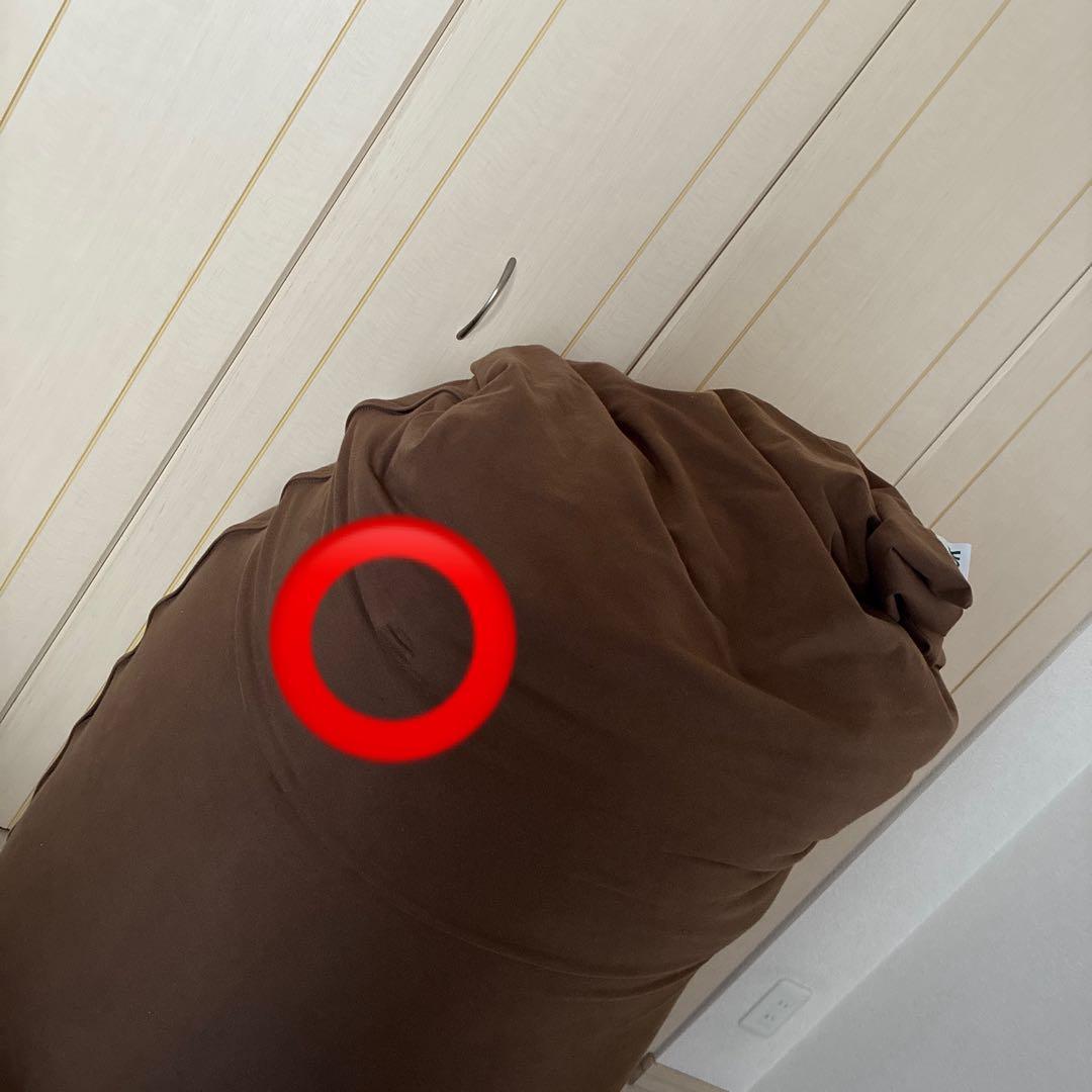 定価32890円】yogibo max ビーズソファ ブラウン※江戸川区お渡し