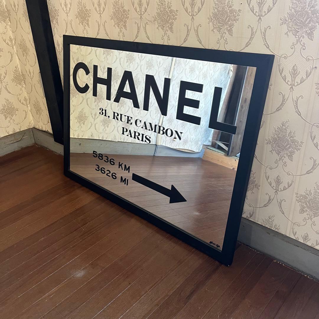 【中古品】オリバーガル CHANEL 壁掛け ミラー 鏡 Oliver Gal