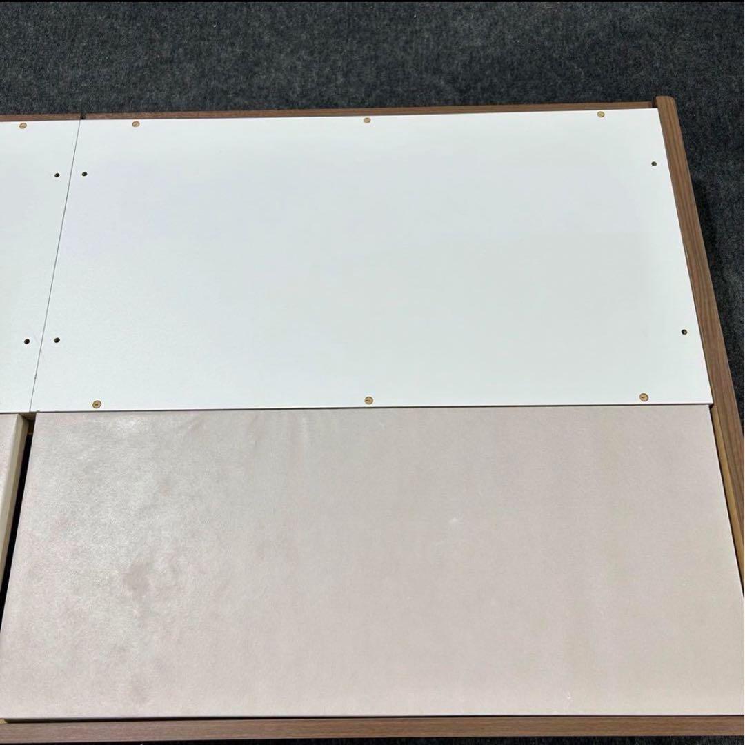 ニトリ ベッドフレーム シングル アザン浅型 寝具 収納付きd5266