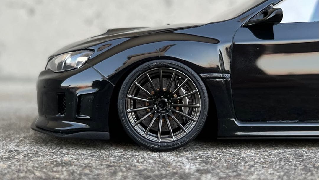 1/24 GRBインプレッサ　プラモデル　完成品