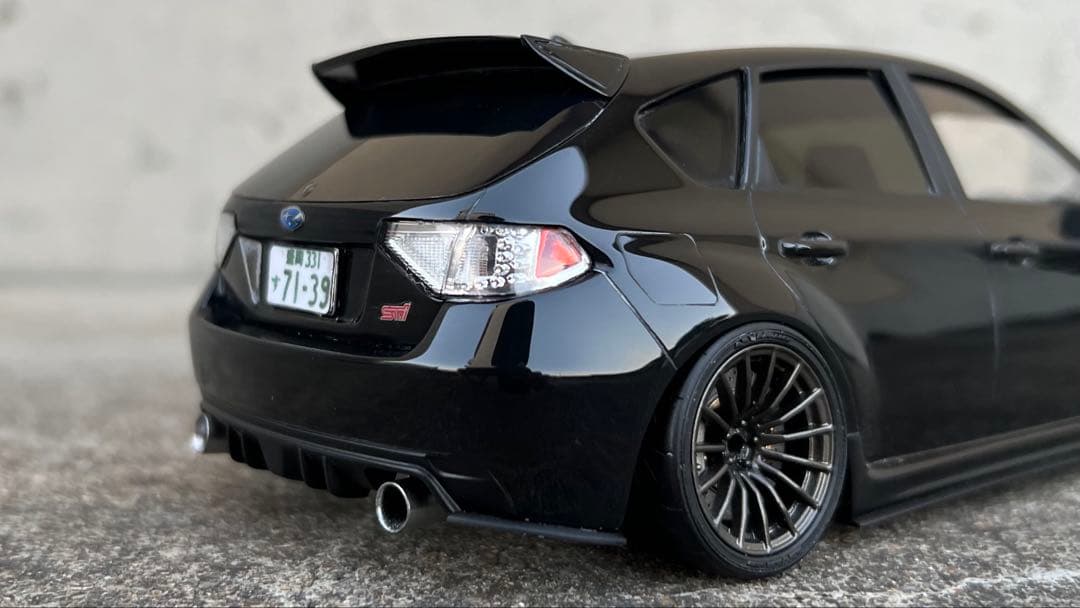 1/24 GRBインプレッサ　プラモデル　完成品