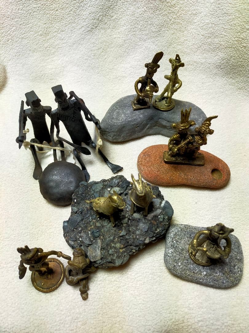 asika様 インテリア置物 村人オブジェクト　6組商品纏め g28