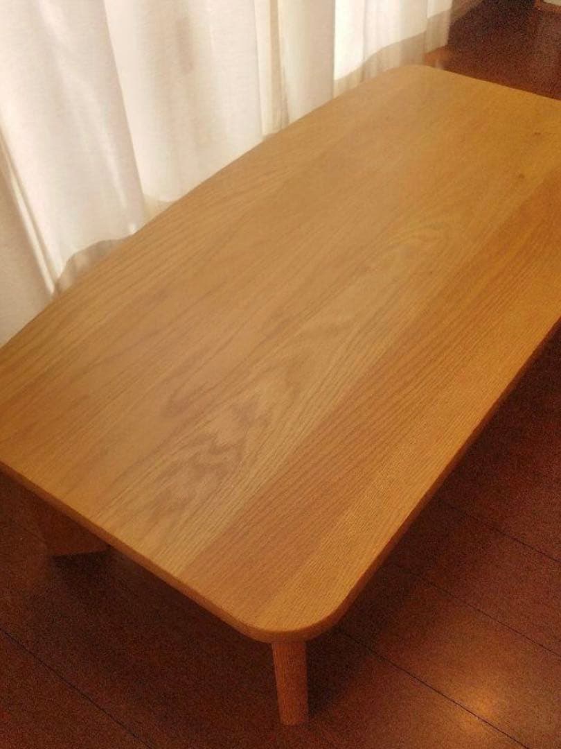 飛騨産業　木製センターテーブル　天然木　座卓　ローテーブル