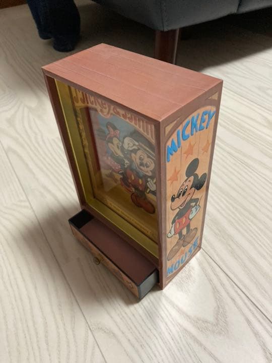 ディズニー ミッキー オルゴール 小物入れ