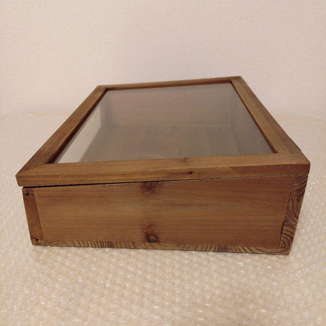 【新品】ラスティパイン ガラスショーケースL コベントガーデン FG-06