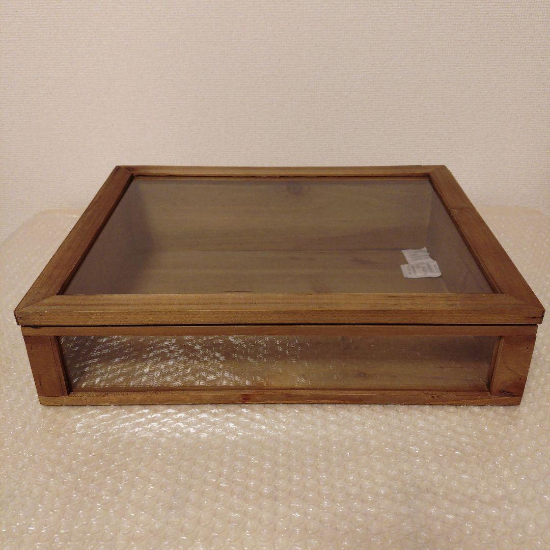 【新品】ラスティパイン ガラスショーケースL コベントガーデン FG-06