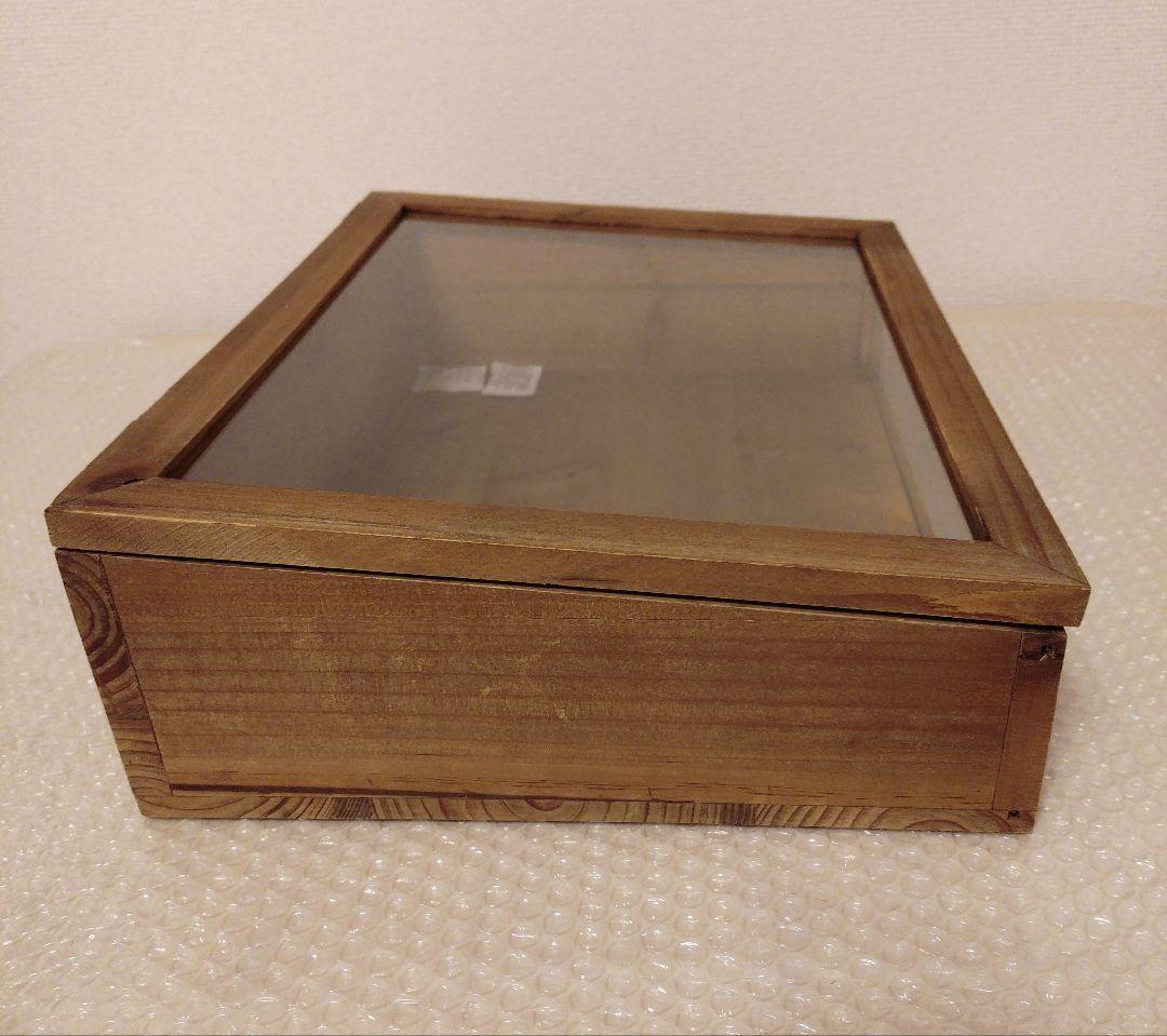 【新品】ラスティパイン ガラスショーケースL コベントガーデン FG-06