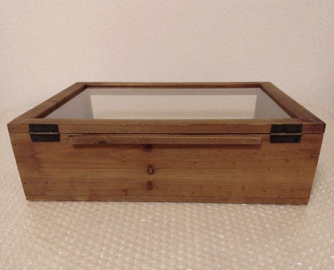 【新品】ラスティパイン ガラスショーケースL コベントガーデン FG-06