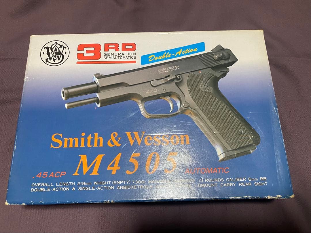 値下げしました！ タナカ S&W M4505 41/4インチ ガス漏れあり - メルカリ
