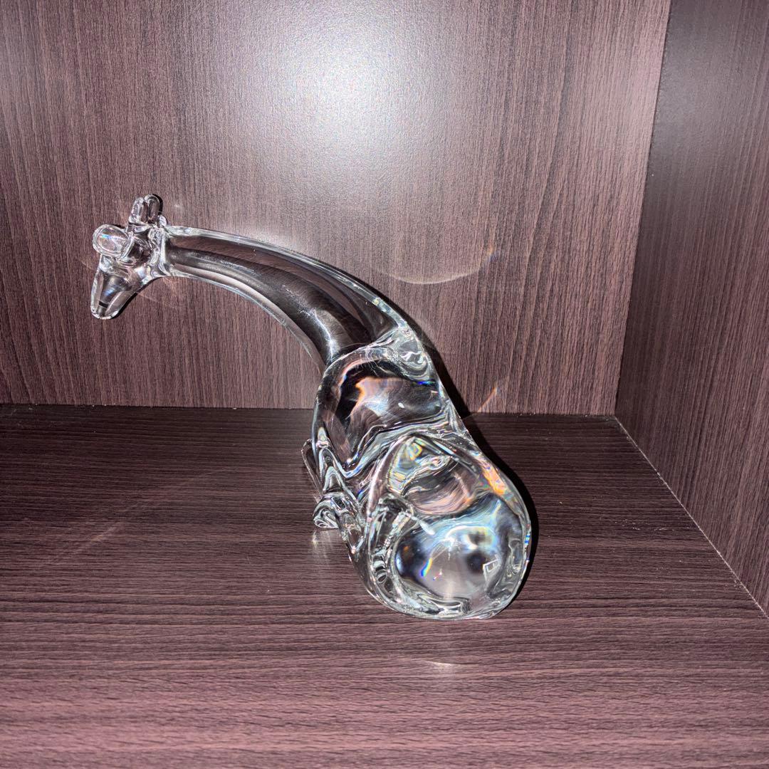 バカラ タンガニーカ　キリン　オブジェ　フィギュア　フィギュリン