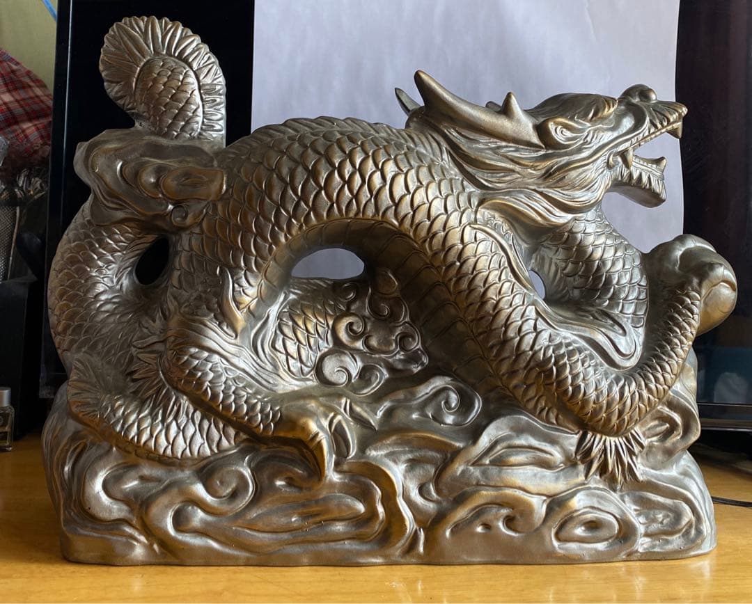 たつ　龍　常滑焼　置物　干支　日本製