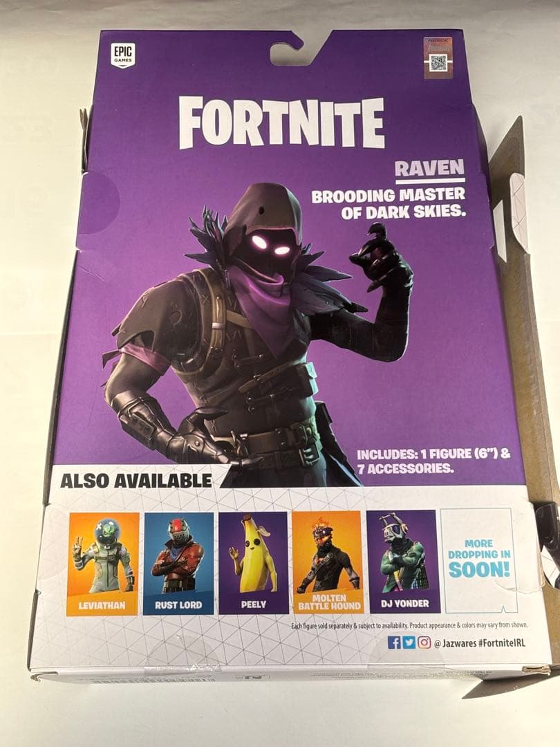 Fortnite LEGENDARY レイブン Raven 6インチ - メルカリ