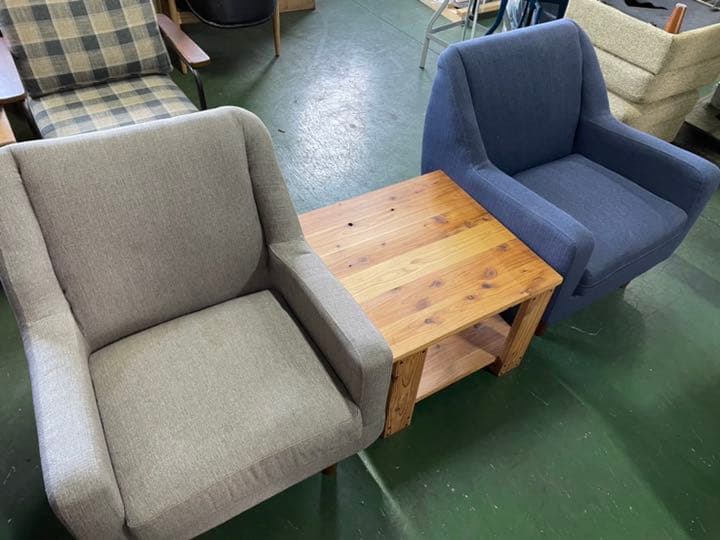 インテリア3点セット(ソファ・机)