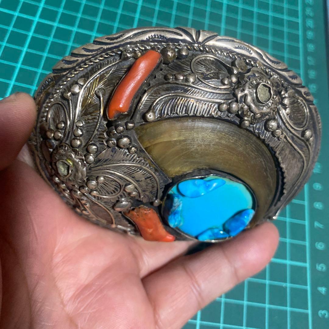 インディアン　ジュエリー　ベアクロー　珊瑚　ターコイズ　熊爪