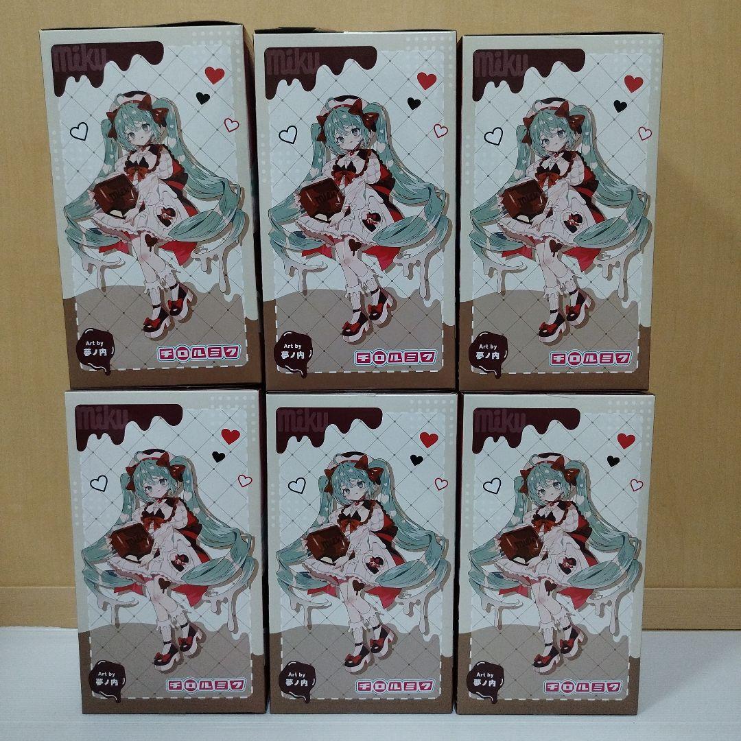 初音ミク×チロルチョコ Trio-Try-iT Figure ミルクver 6個 - メルカリ
