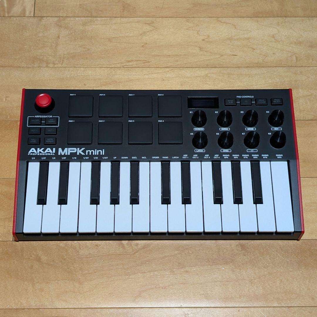 【動作確認済み】AKAI MPK mini MK3 MIDIキーボード