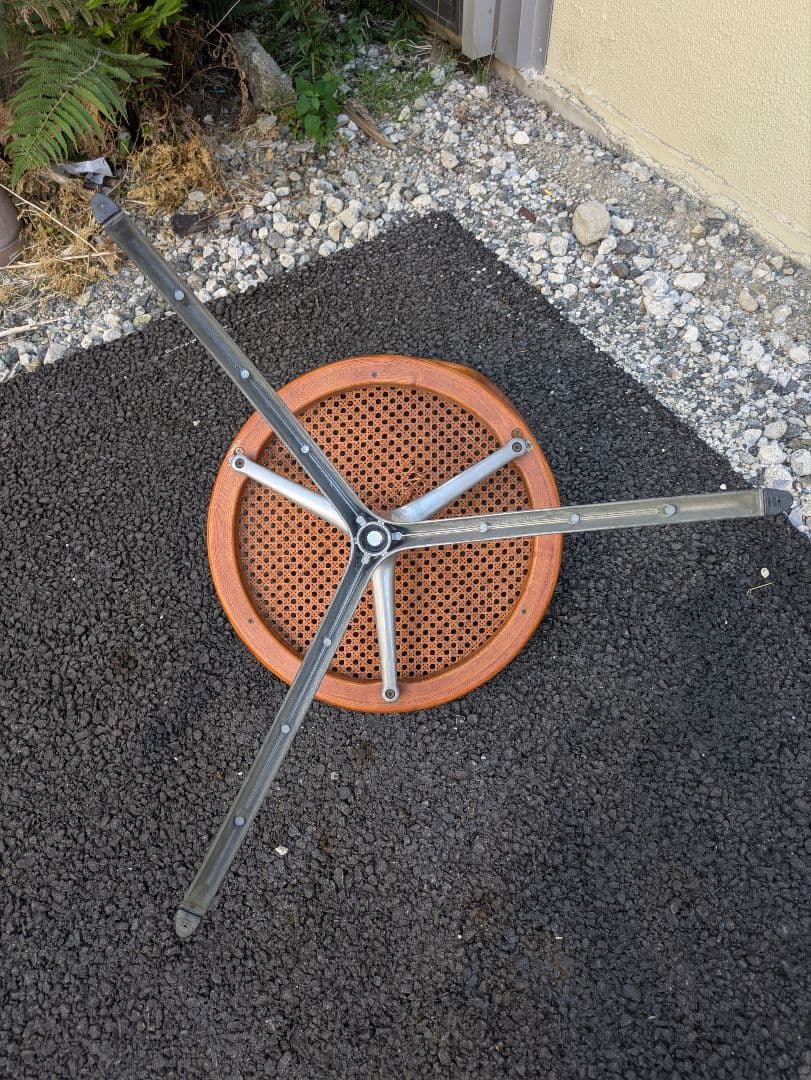 超レア名品 カッシーナイクスシー ヤングガール 曲げ木 ラタンチェア 籐チェア