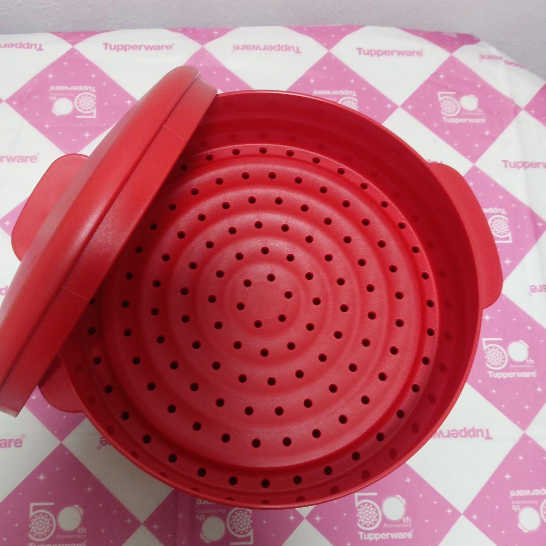 タッパーウェア　スチームイット　蒸し器　蒸籠　☆新品